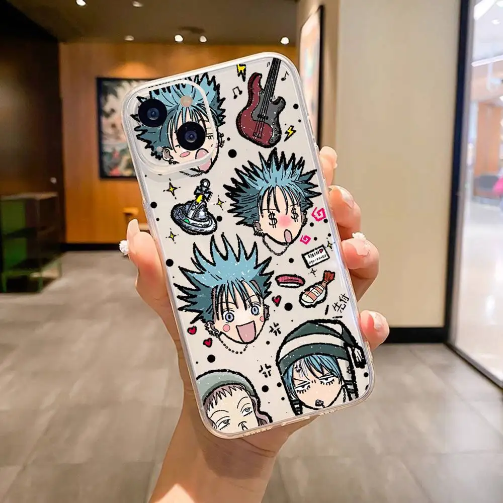 Nana Osaki Anime Transparent Silicone Phone Case - Soft Cover