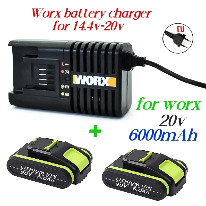 Power-Tools-Rechargeable-Replacement-Battery-20V-6000mAh-Lithium-for ...