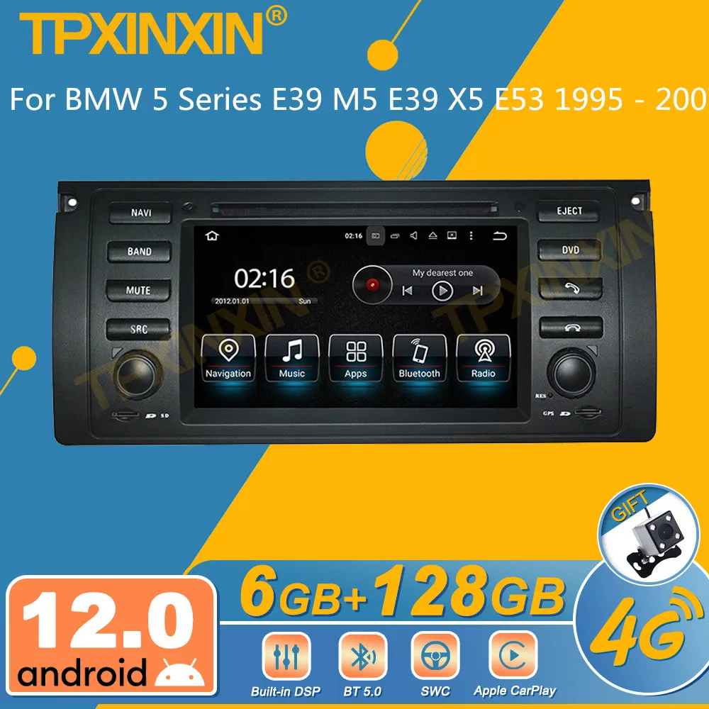 Per Bmw Serie 5 E39 M5 E39 X5 E53 1995 - 2007 Autoradio Android Ricevitore Stereo 2Din Autoradio Lettore Multimediale Unità Gps Navi