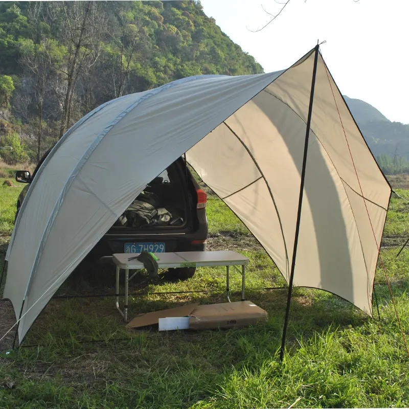 Outdoor Canopy Tent with Sidewalls, Waterproof Backyard Gazebo, Sun Shade Tarp