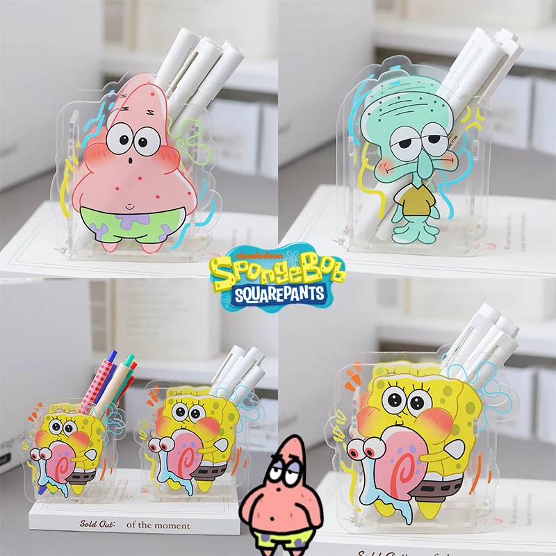 Bob Esponja Lula Molusco Tentáculos Pen Holder, Figura Anime, Desktop Phone  Holder, Cartoon Óculos Bracket, Ornamentos Engraçados, Crianças Brinquedos  - AliExpress