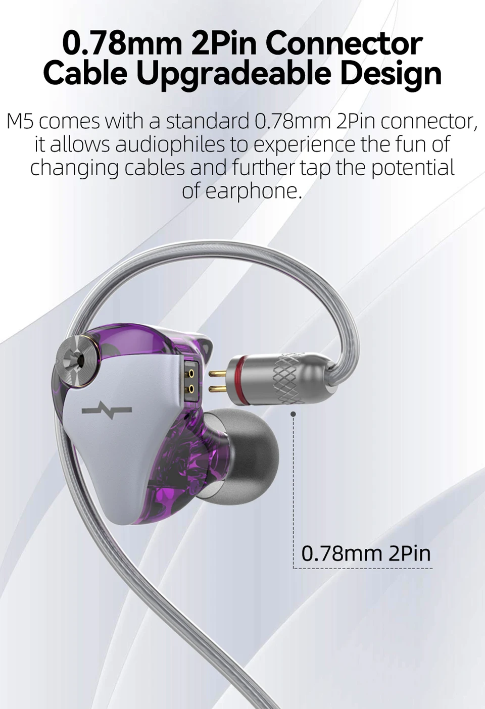 best noise cancelling earbuds NiceHCK M5 Resin HIFI IEM 4BA+1DD Driver Music Earphone Detachable 0.78mm 2pin Earbud Replace 3 Styles Tuning Valves Headset headphones with microphone