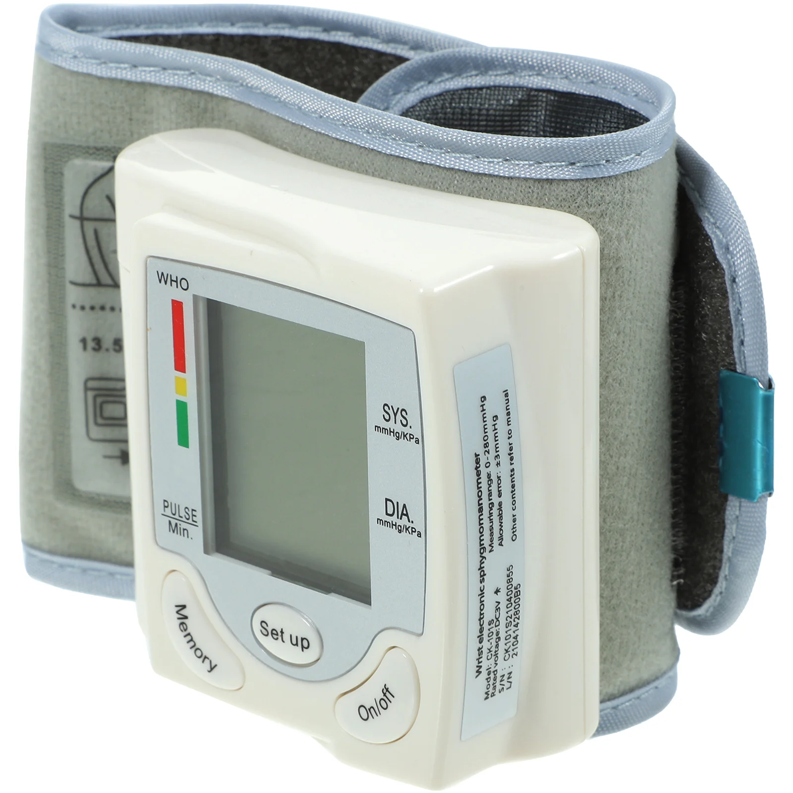 Arm Digital Automatic Sphygmomanometer Number Wrist Heart Beat
