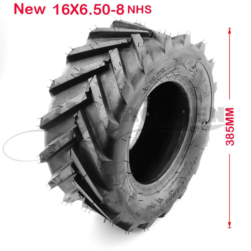 

New 16 inch tire vacuum tubeless 16x6.50-8 suitable for snowplow wheeled trailer ATV motorcycle