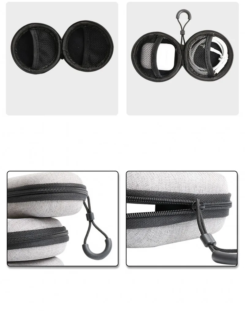 Stunning EVA Earphone Case With Smooth Glide Zipper Keeps Gear Safe