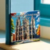 Adult Picture Book 24 pages Beautiful Architecture Coloring Book can relax and relieve stress Graffiti Painting Drawing 2