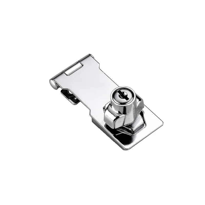 Description Picture 5 of itemHigh Quility Heavy Duty Locking Hasp And Staple Punch-free With Lock Double Door Cabinet Lock Office Cabinet Security Hardware