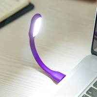 Mini ventilateur USB créatif Portable, ventilateur de refroidissement Flexible et pliable et lumière LED USB pour batterie externe, ordinateur Portable et ordinateur, Gadget d'été 4