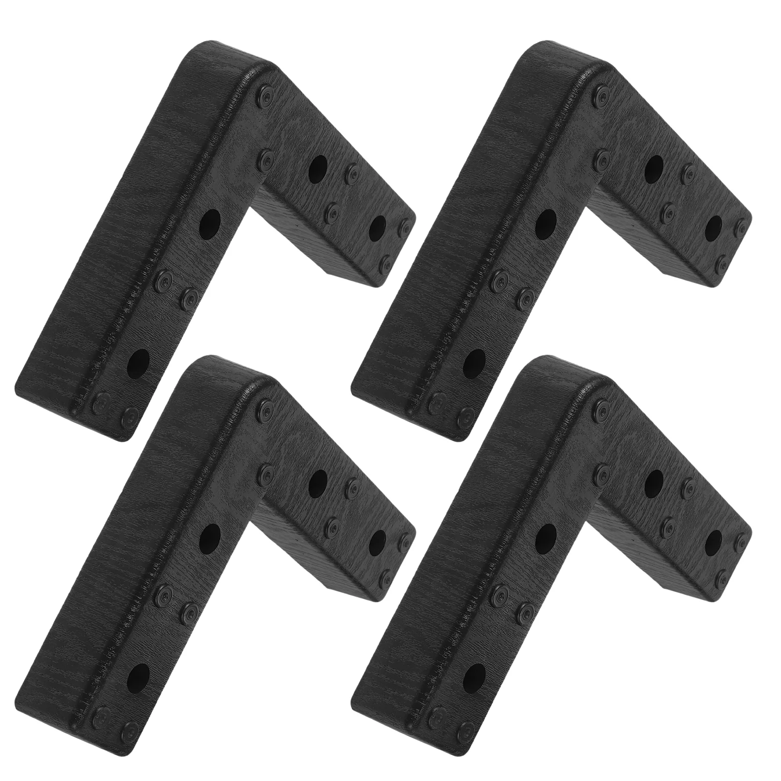 

4 Pcs Plastic Sofa Legs Bed Lifts Dorm Risers Furniture Heavy Support Couch Table