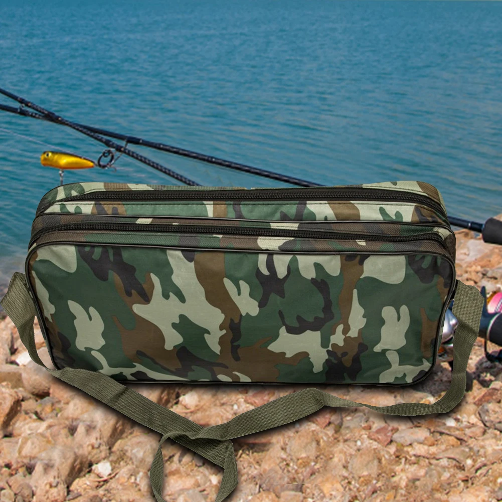 Fishing Reel Bag Accessories Camouflage Small Package Oxford Cloth Portable  Lure Soft Case Tackle Outdoor Carp Fish Reels Bags - AliExpress