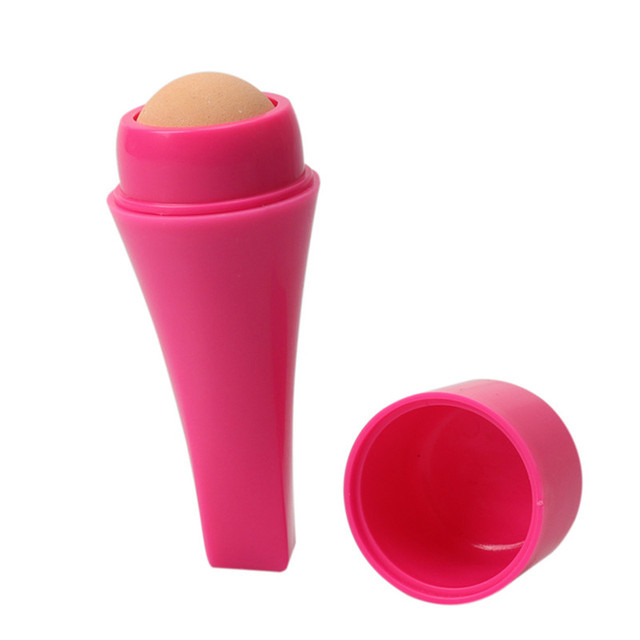 Volcanic Stones Facial Oil Absorbent Roller Skin Care Devices Oil Removing Rolling Stick Ball for Facial Oil Absorption