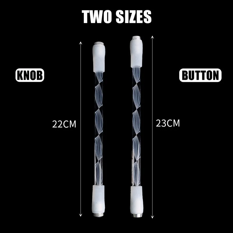 Spinning Pen Colorful LED Light Release Pressure Finger Rotating Pen Acrylic Luminous for Adults Children Antistress Toys