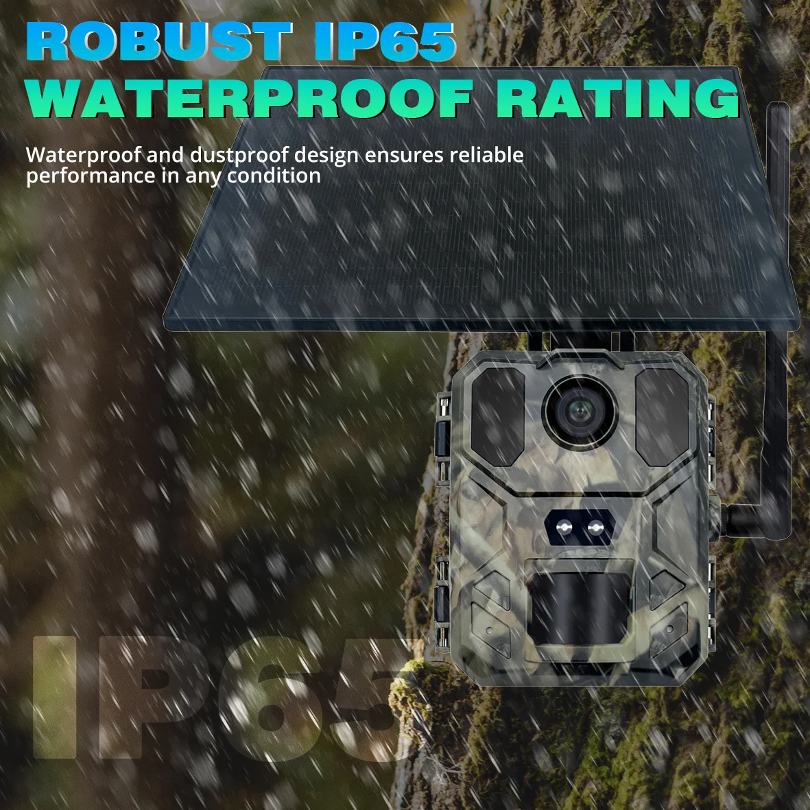 New MiNi900Pro2K 4G solar lithium battery outdoor hunting camera APP remote mobile control to view photos and videos anytime