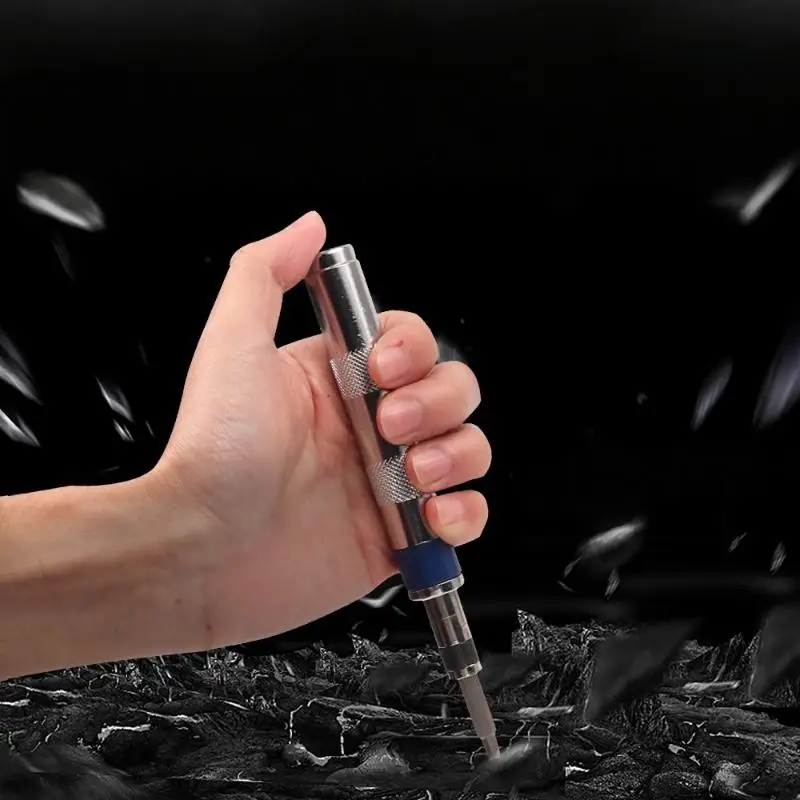 1Set 6 In 1 Impact Screwdriver Kit - 1/4-inch Impact Drive Rusted Stuck Broken Fasteners Remover Tool for DIY Repair Automotive