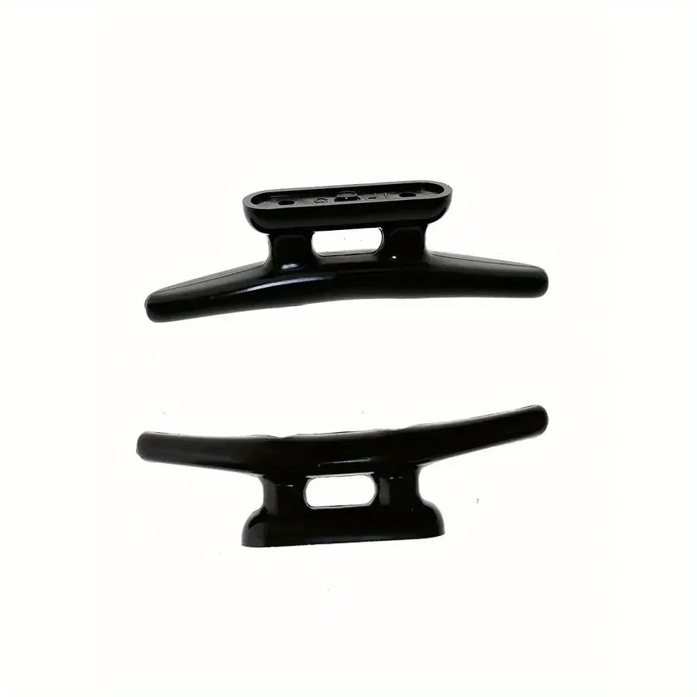 1PC Nylon Plastic Low Flat Cleat Open Base Cleat Marine Boat Yacht Deck Line Rope Tie Boat Hardware Accessories
