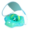 Baby Swimming Float Inflatable Dropshipping Baby Float with Canopy Waist Swimming Chest Floater Float Trainer 1
