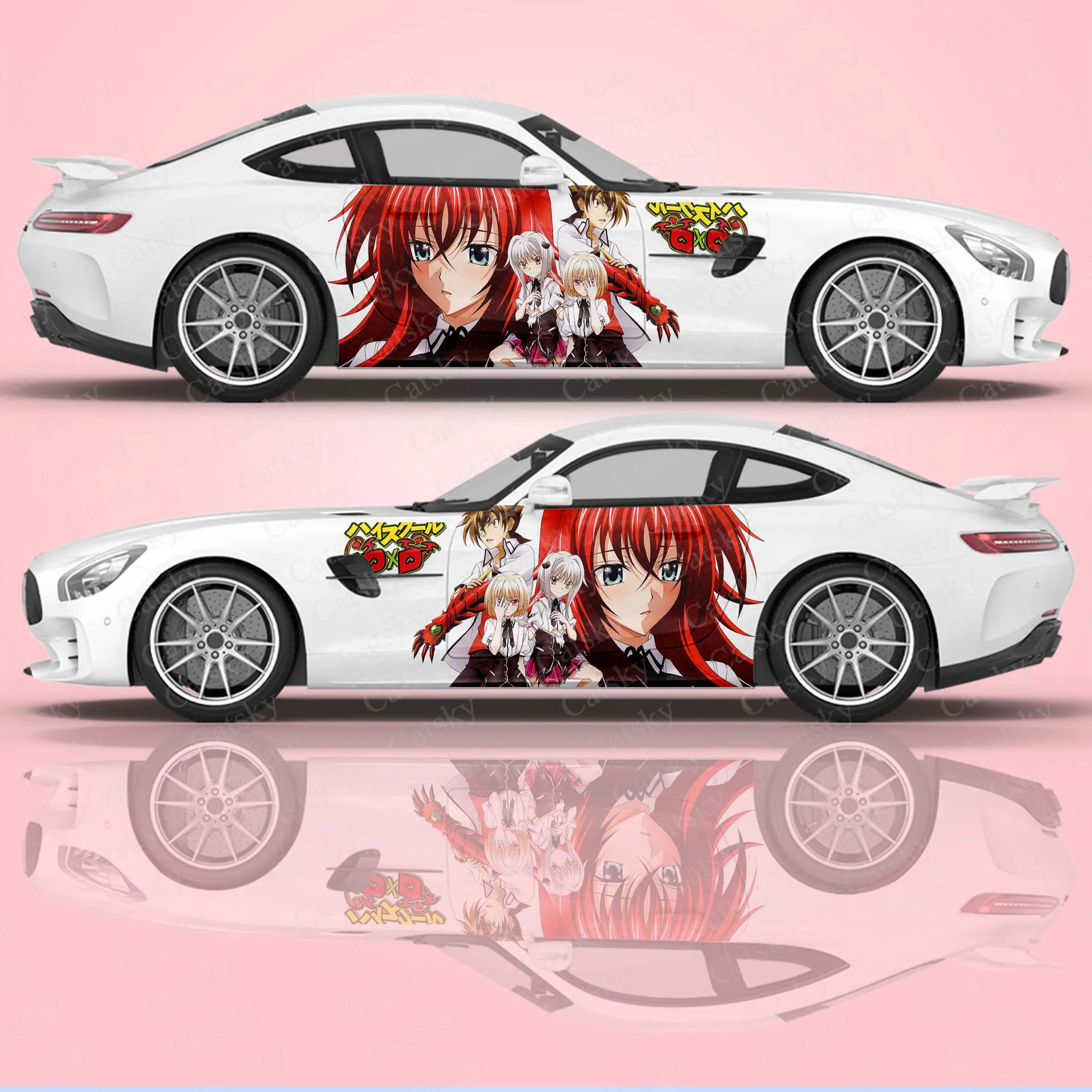 Anime High School DXD Car Hood Decal, Sticker, Graphic, Wrap Decal