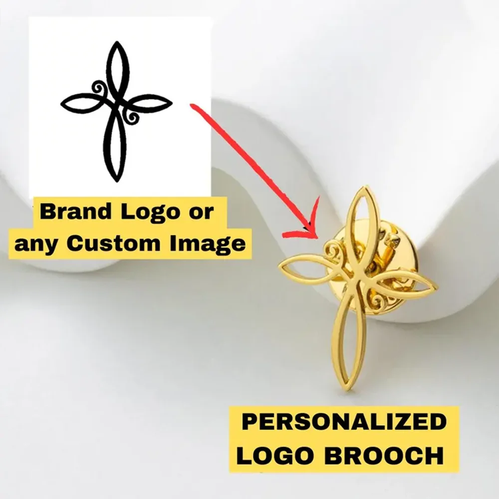 Personalized Brooch Lapel Pins For Clothes