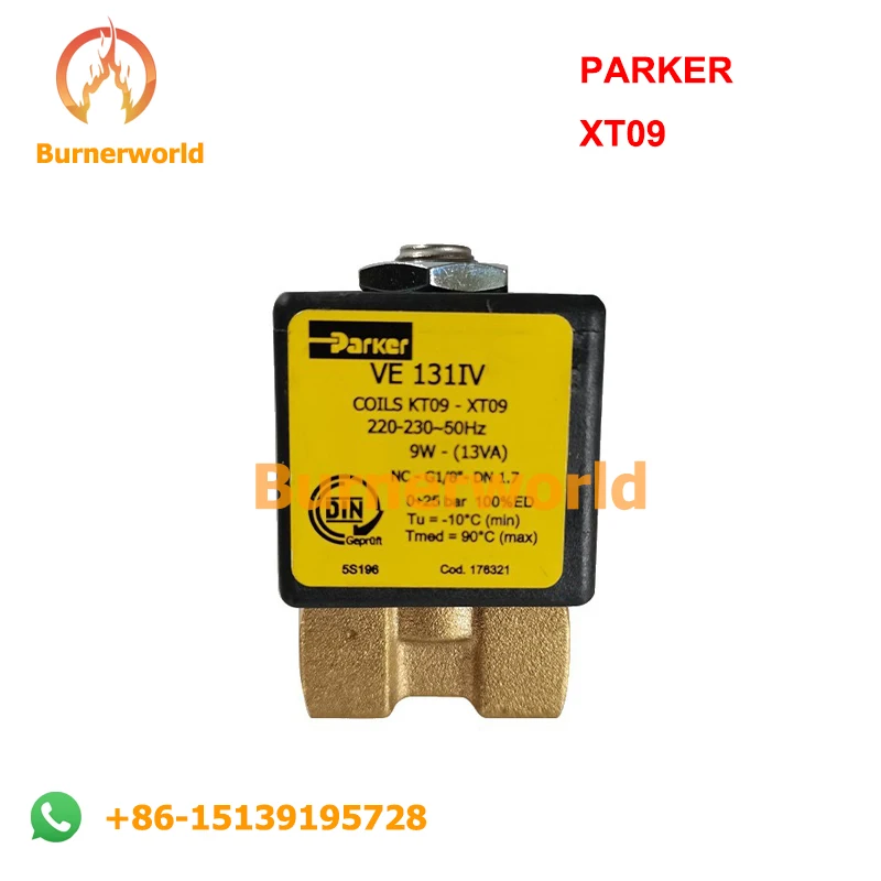 Parker Solenoid Valve VE131IN-XT09 Methanol Diesel Solenoid Valve DN6 1/8" Coil PARKER Plug Wire
