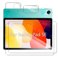 High Quality Tempered Film for Redmi Pad SE 11 inch 2023 Screen Protector with Camera Protective Glass 9H hardness Anti-scratch 1