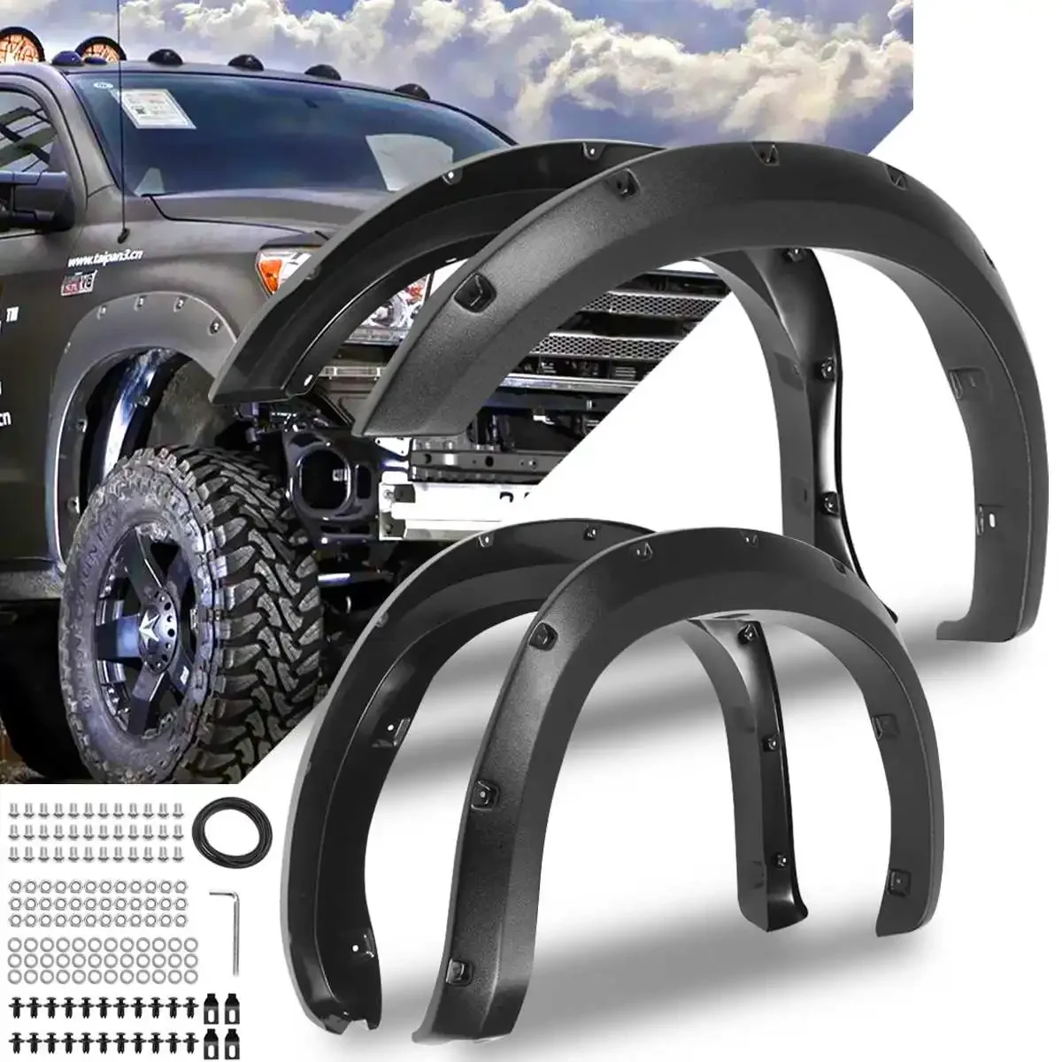 

4 шт., Автомобильные Брызговики для Toyota Tundra 2007-2013