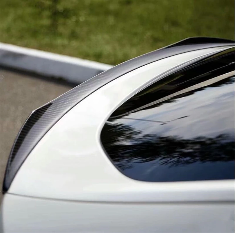 Real Carbon Fiber Spoiler For Mercedes Benz GLE Coupe W167 GLE350 450 53 63S 2020-2023 High Quality REAR WING TRUNK LIP SPOILERS - - Racext 29