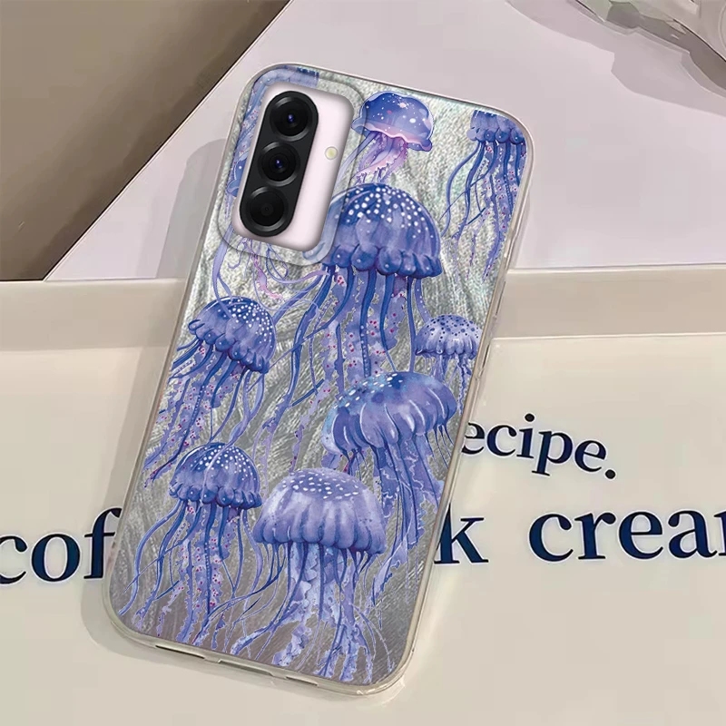 Jellyfish-Themed Protective Smartphone Case Bag