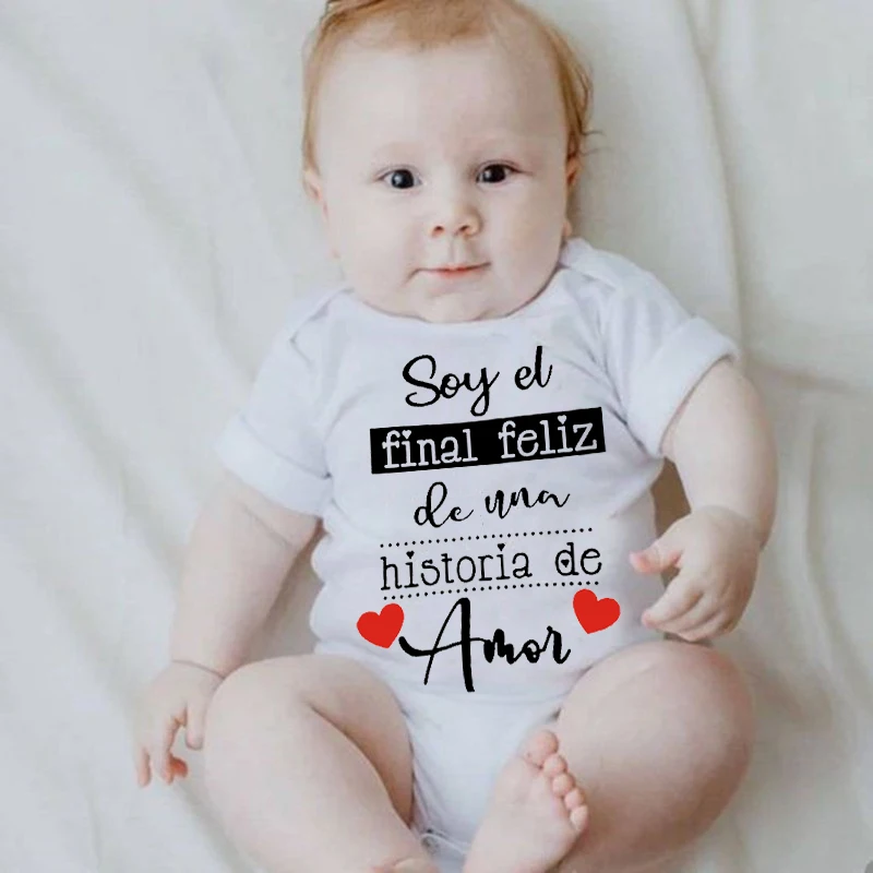 Baby Bodysuit Cotton Romper Cowboy Rompers Funny Newborn Baby Romper Infant Short Sleeve Baby Body Clothes Spanish Print Boy Girl Toddler BodySuit Born Crawling 0-24M