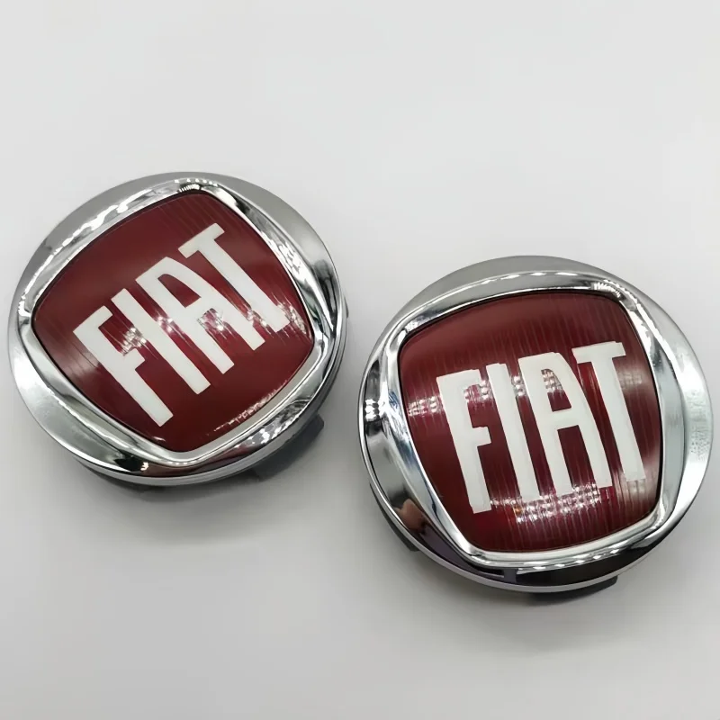 60mm Fiat Car Wheel Hub Center Caps Rim Refit Accessories for Fiat 500 500x Grande Punto UNO Tipo Stilo Palio Astra Bravo wheel hub covers wheel hub caps