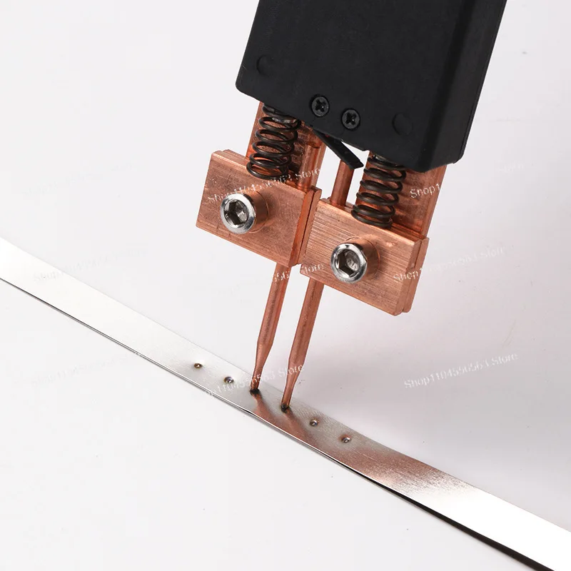 구리 팁 휴대용 스폿 용접기 펜 - 18650 전원 리튬 배터리, 자동 접촉 용접, 소형 DIY 수리 액세서리