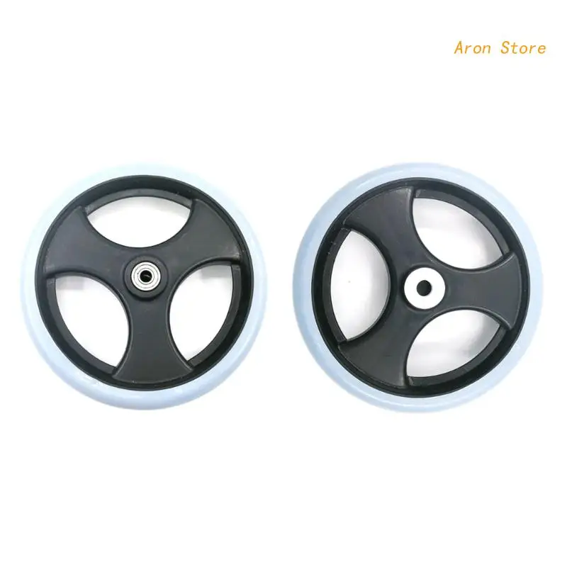 8 Inch Wheelchair Casters Small Cart Rollers Chair Wheelchair Accessories Front Wheel Casters Replacement for Wheelchair