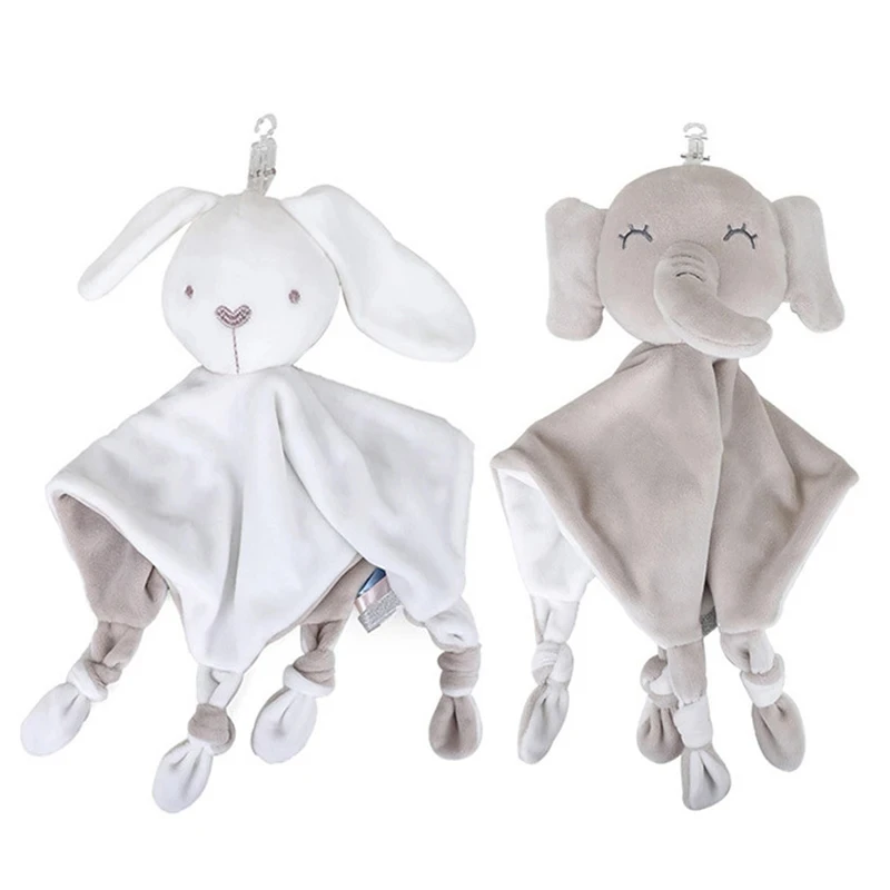 

Baby Plush Toys Soft Appease Towel Kawaii Cartoon Animals Stuffed Toys Soother Appease Towel Infant Sleeping Toys for Girls Boys