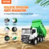 VEVOR RC Dump Truck 9-Channel Remote Model Car Toys Bulldozer Engineering Vehicle for Toddlers Kids Christmas Birthday Gifts 2