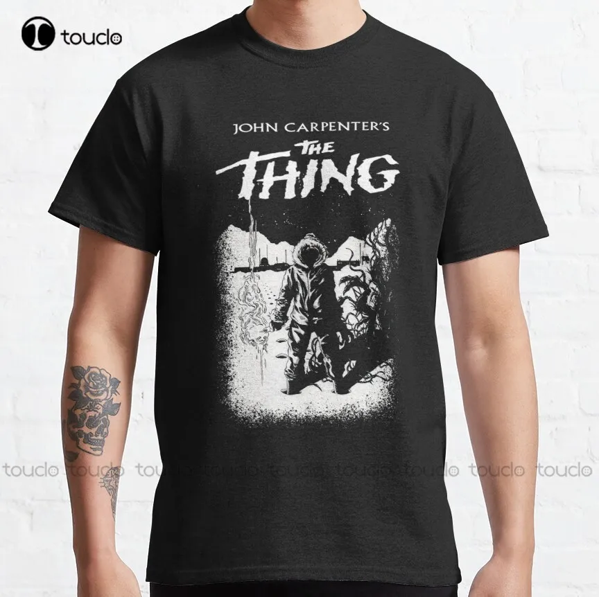 

1982 Jc The Thing, The Thing 1982, The Thing Carpenter Classic T-Shirt Halloween T Shirt Dress Women Xs-5Xl Breathable Cotton