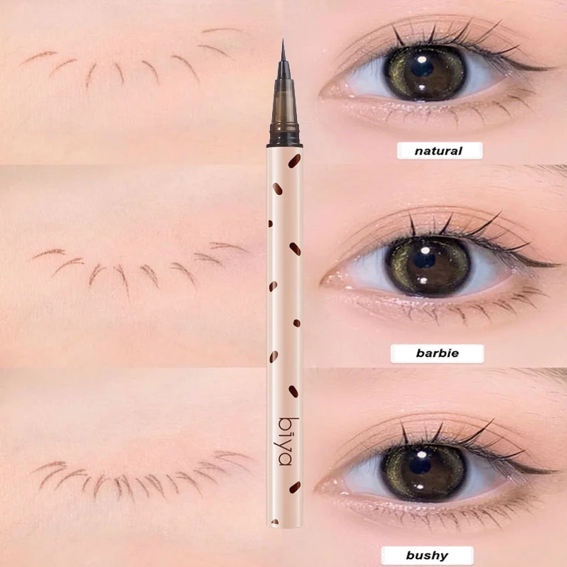 Liquid Eyeliner Eyeshadow Stick Lying Silkworm Pencil Grey Brown Lasting Waterproof Ultra-fine Eyelash Pen Cosmetic Makeup Tools liquid eyeliner eyeshadow stick eyeshadow pencil eyeshadow pen eyeliner pencil makeup pen eyeshadow eyeliner liquid eyeshadow