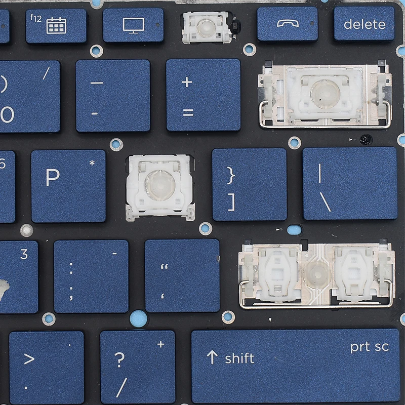 Replacement Keycap Key cap &Scissor Clip&Hinge For HP Elite Dragonfly G2 MAX 13.3 Cyan N9181BL SG-99100-XUA 100P5226 Keyboard