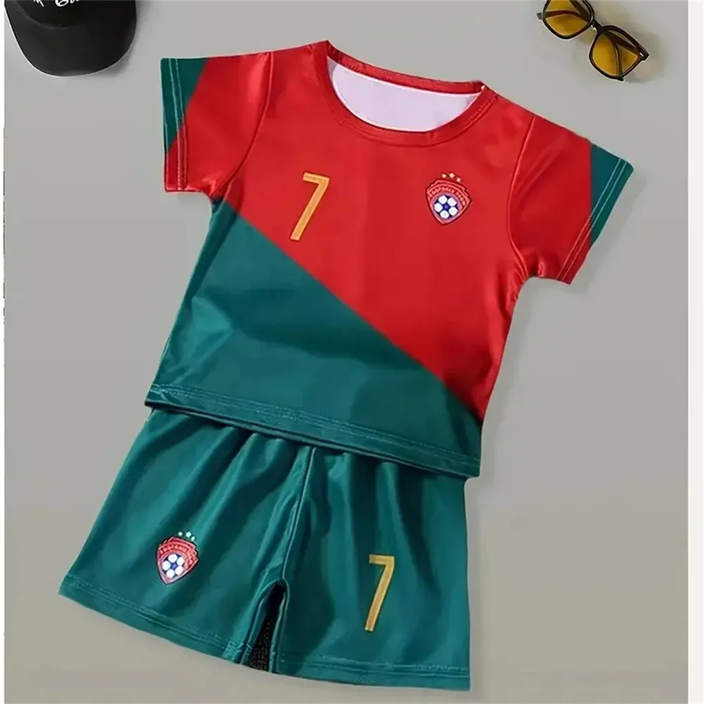 Children's Clothing Boys T-Shirt Set 3-12 Year Top and Bottom Clothes Set Basketball Soccer Fashion Summer Wear Sport Uniforms kids clothing set,kids t shirt,basketball suit,kids sports suit,boys clothing set,children sports suit
