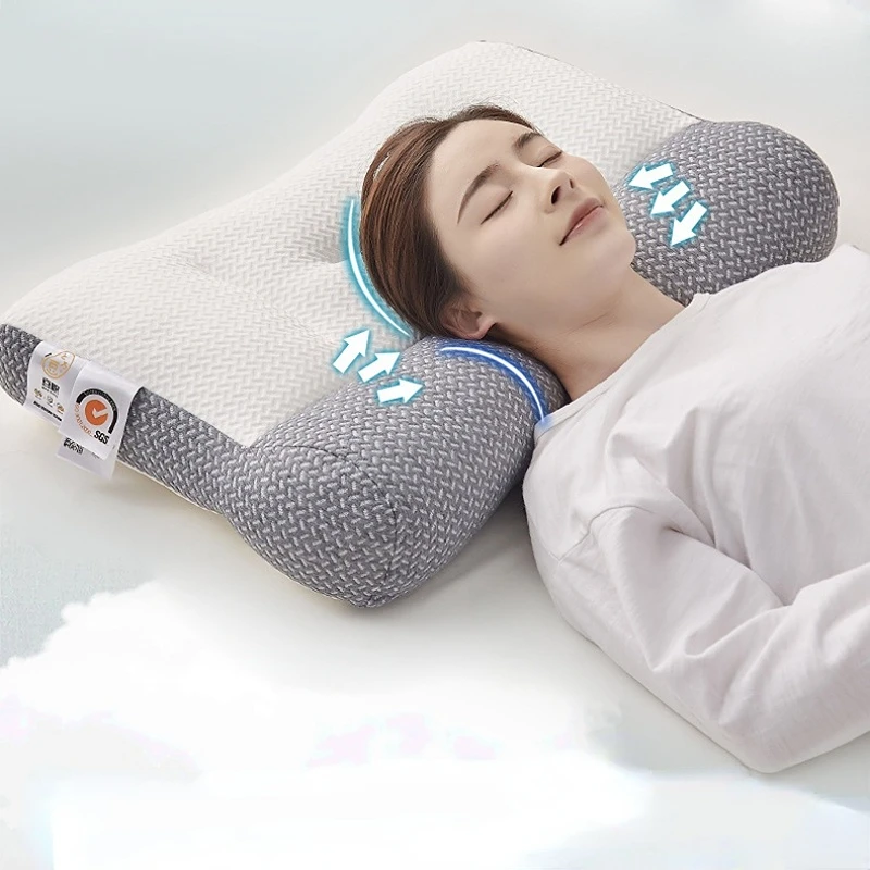 Super Ergonomic Pillow Ergonomic Neck Pillow Protect Neck Spine Orthopedic for All Sleeping
