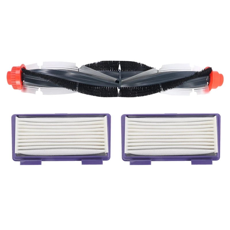 

Сменная комбинированная роликовая щетка 1 шт. + HEPA-фильтр X2 для Neato XV-21 XV, подпись Pro XV-11 XV-12 XV-15, искривленные комбинированные Роликовые щетки