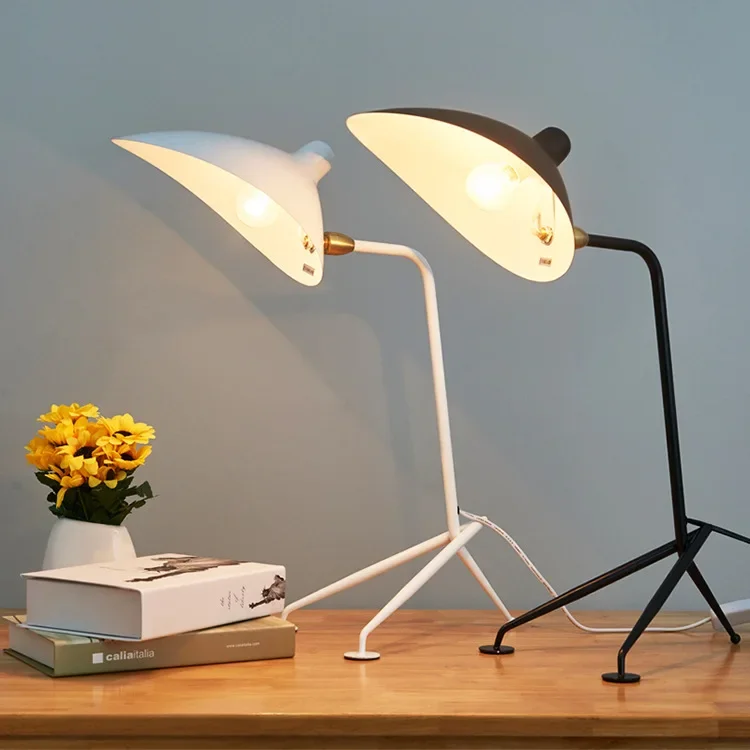 Description Picture 6 of itemFrench Designer Tripod Table Lamps Desk Light for Study Reading Beside Bedroom