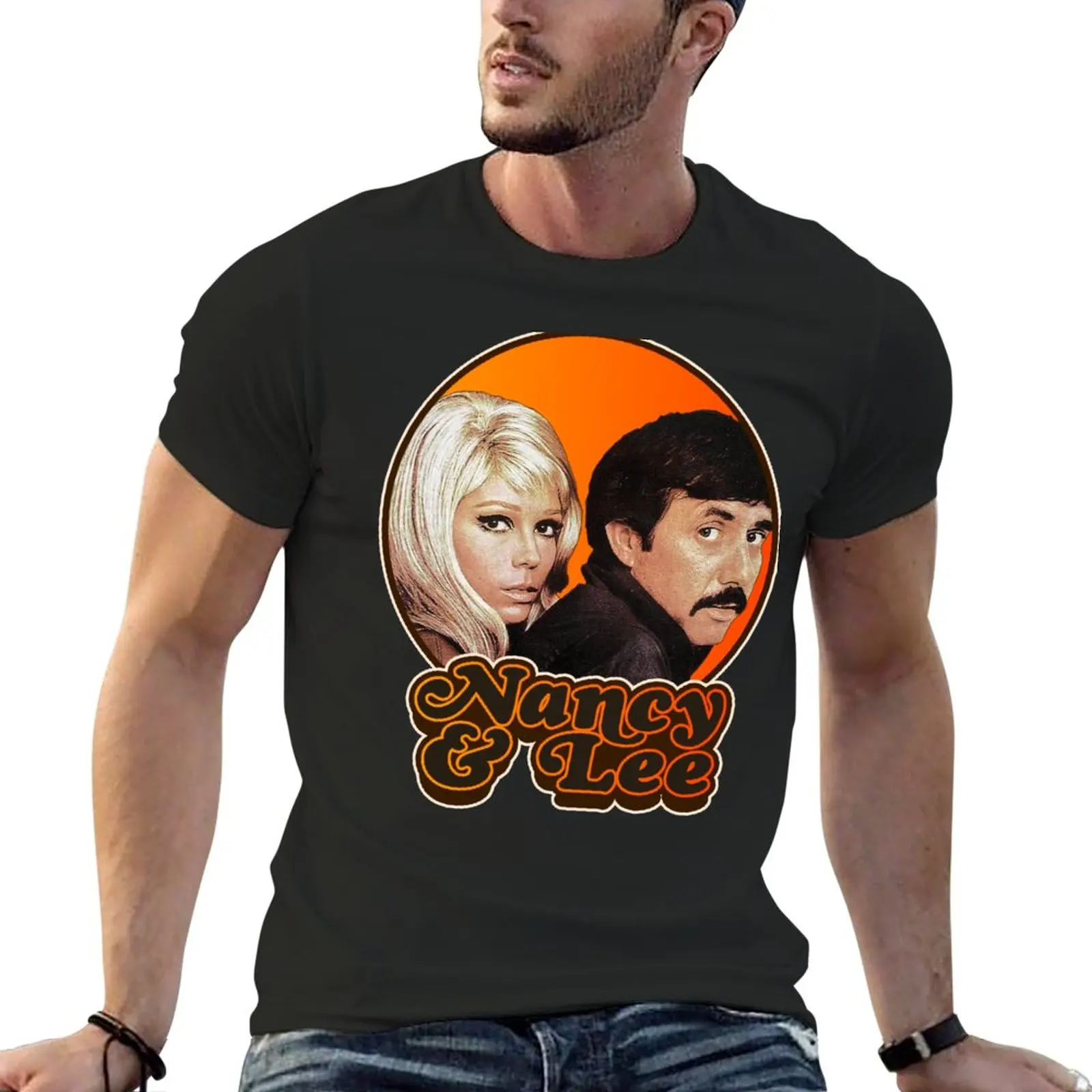 

New Retro Nancy and Lee Tribute T-Shirt Short sleeve tee boys animal print shirt oversized t shirt t shirt men