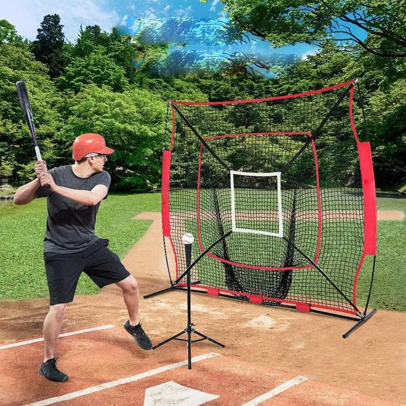 野球　ソフトボール　バッティング練習用ゲージ用ネット Amazon | FIELDOOR バッティング練習用ネット 200cmx80cmx200cm