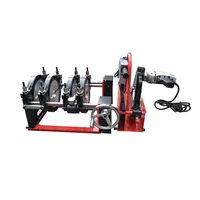 Polyfusion 63-160mm Manual Hand Screw Butt Fusion Welding Machine Hdpe Pipe Plastic Welders Thermofusion Welding Machine 1