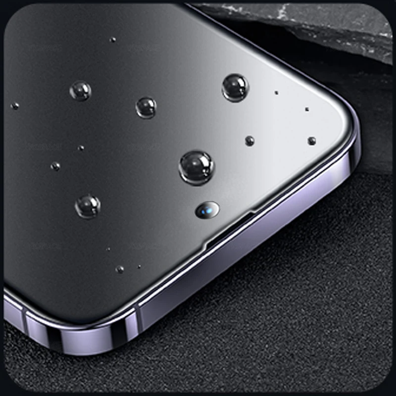 Matte 9H Tempered Glass Screen Protector, Anti-Fingerprint Frosted Film