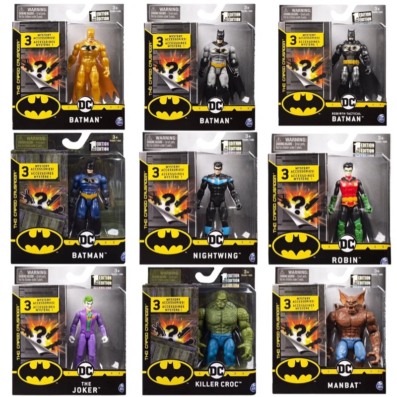 Set DC Comics The Flash Ultimate Batwing Con Action Figure Di Flash E Batman Da 4 Pollici, Per Bambini Dai 3 Anni