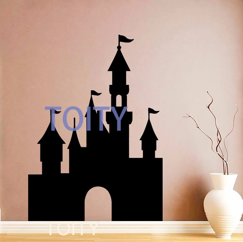 Disney Castle Silhouette Wall Decal
