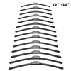 For Kia Sorento MK2 2010 2011 2012 2013 2014 Front Rear Wiper Blades 24"20"11" Brushes Cutter Windscreen Car Accessories 3