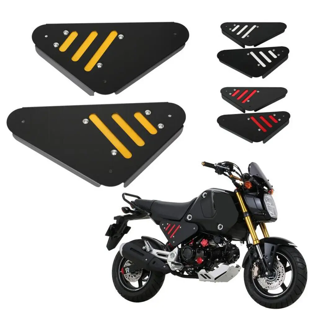 

For Honda MSX Grom 125 JC 92 MSX125 2022 2023 Motorcycle Aluminum Rear Seat Under Side Guard Board Cover Frame Set Accessories