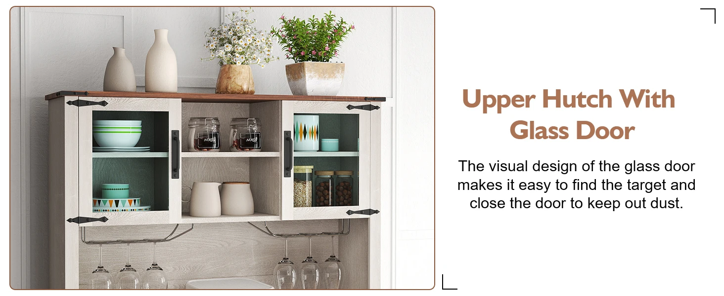 coffee bar cabinet with storage; farmhouse coffee bar cabinet; bar cabinets for home