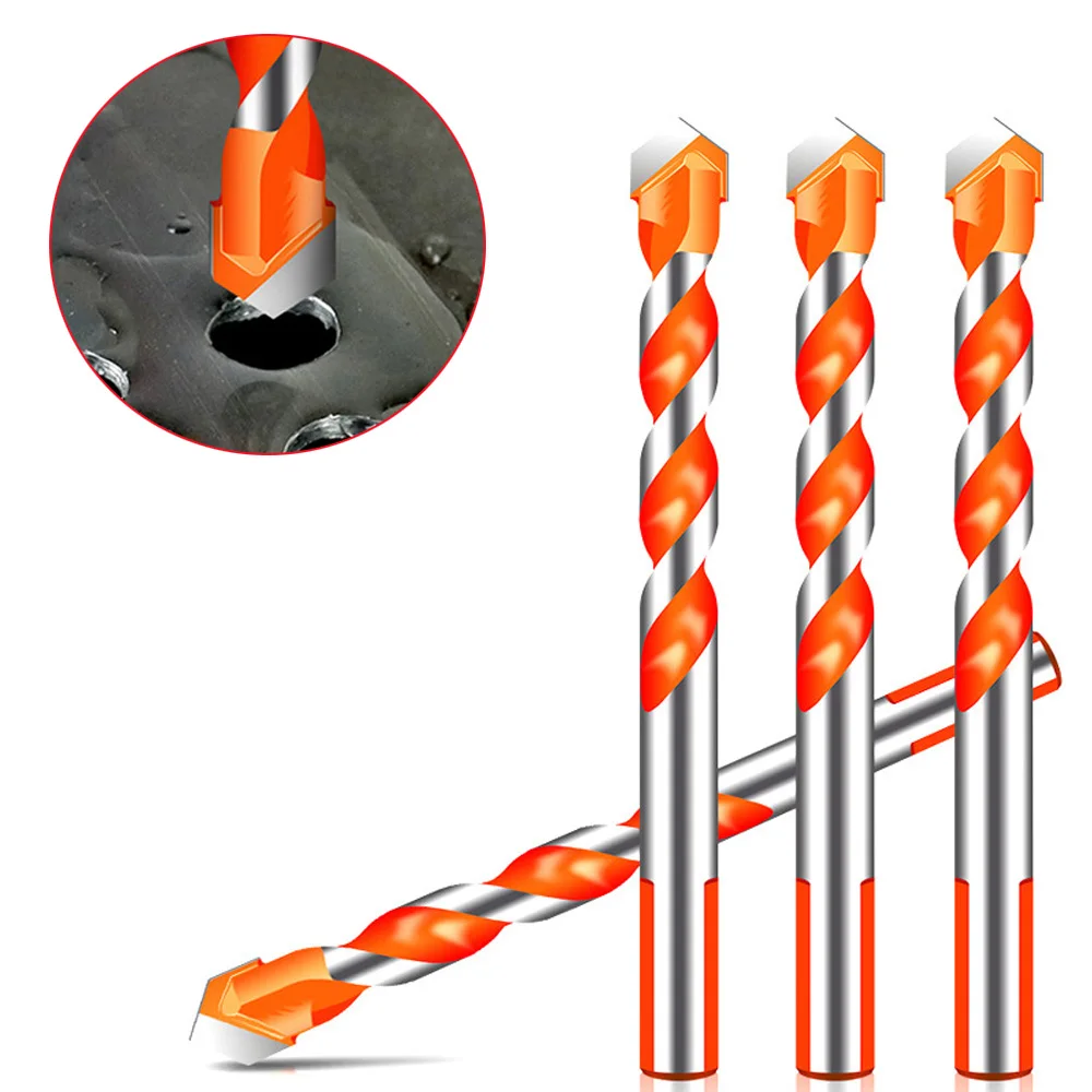 

Multifunctional Drill Tool Ceramic Tile Wall Drilling Hole Glass Drilling Hole Hard Alloy Ceramic Triangular Drill Bit